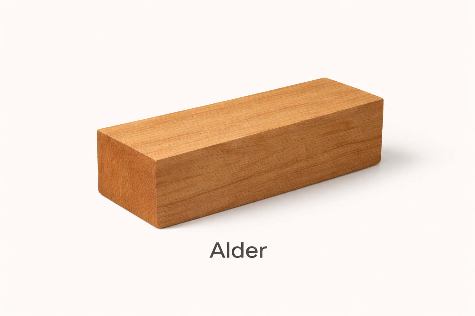 Alder wood for carving