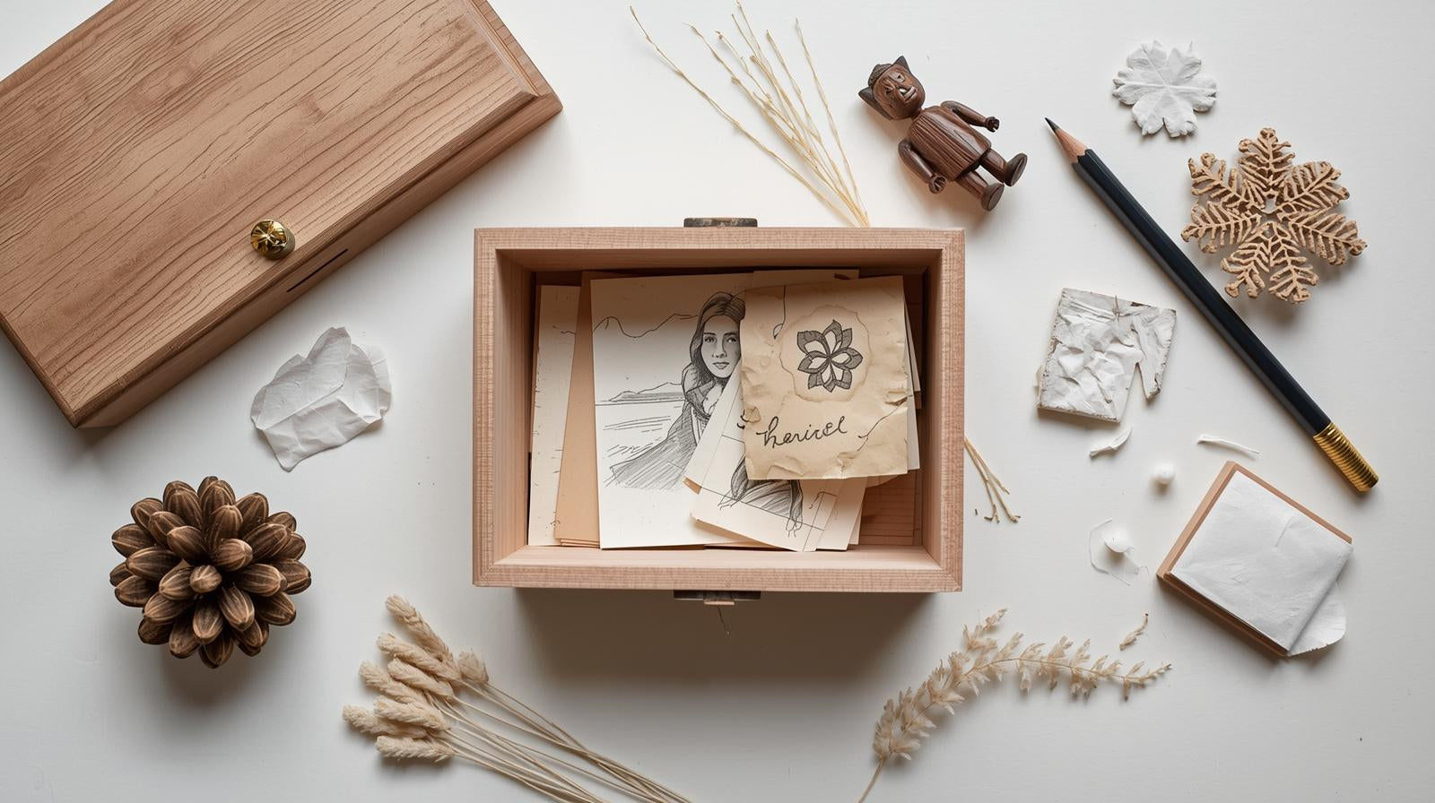 Artistic growth and creative spark box