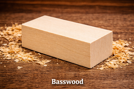 Best wood for carving – basswood example for beginners