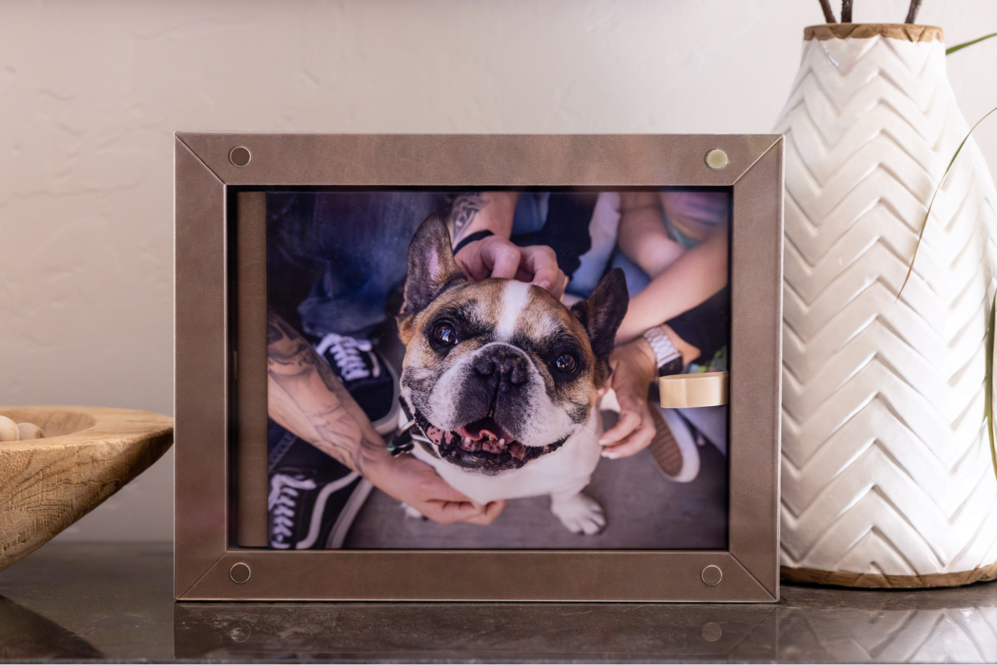 Custom pet photo album