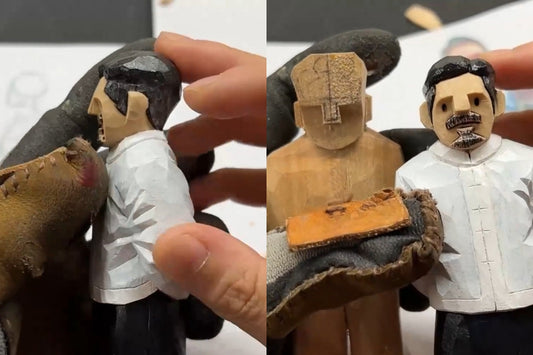 Carving Hairlines and Facial Features for Svn Futures Gifts