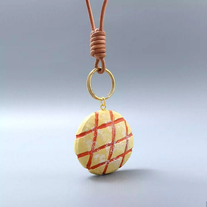 Cookie wooden keychain