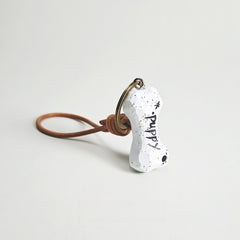 dog bone keychain