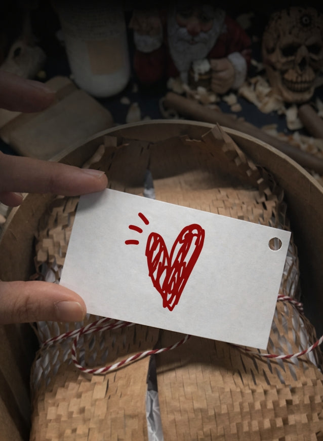 Hand-carved wooden figurines – unique and playful designs