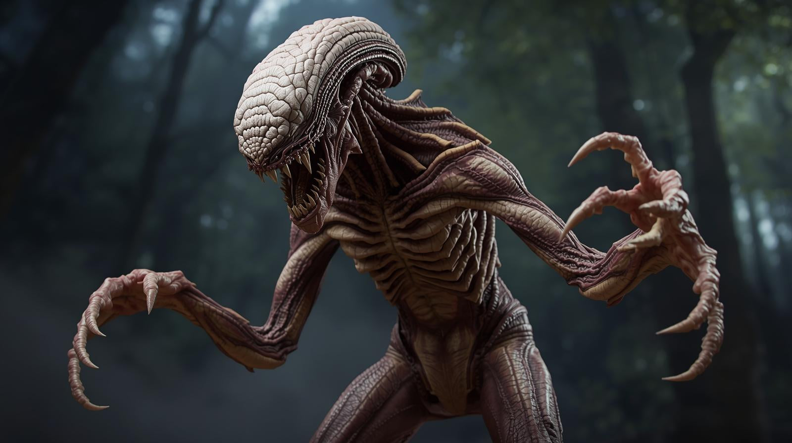 Monster similar to creatures in stranger things