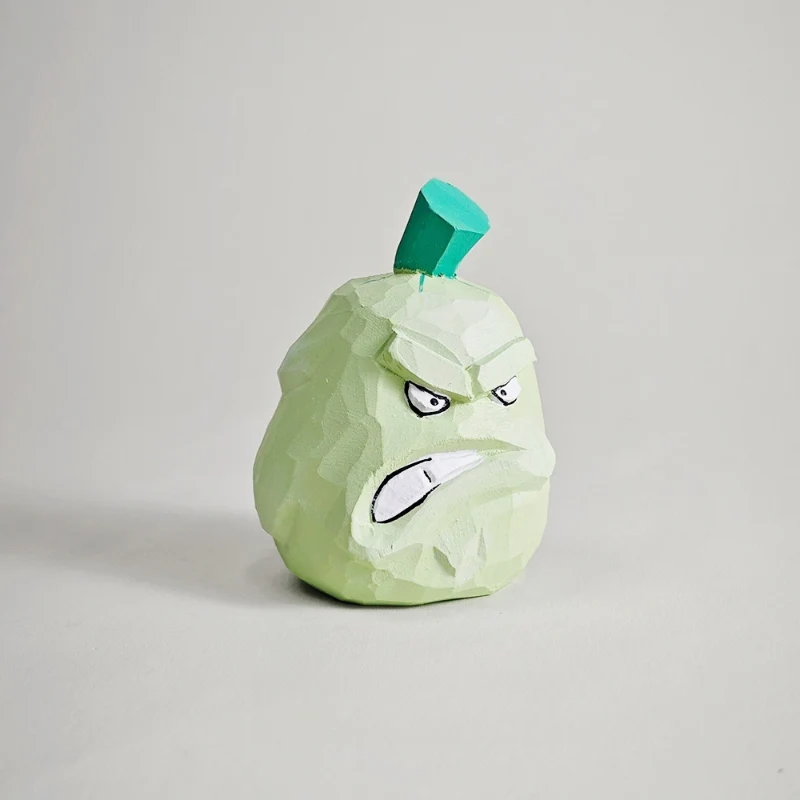 Plants vs Zombies Squash wooden figure