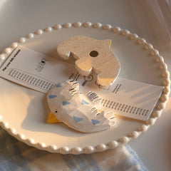 Seagull fridge magnet back view