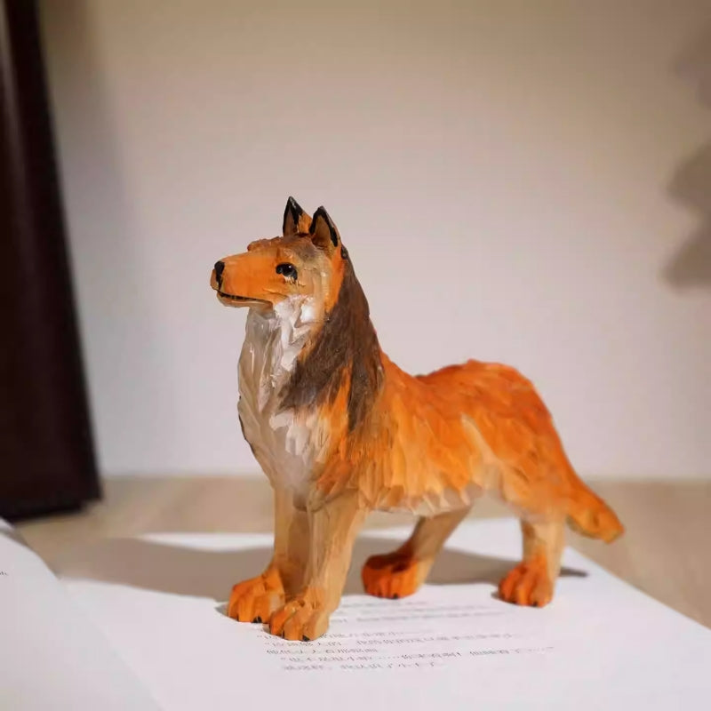 Sheltie dog figurine