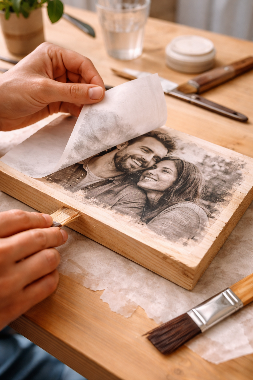 Tansfer a photo to wood