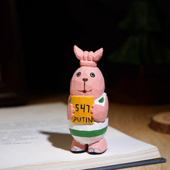 usavich putin wooden figure