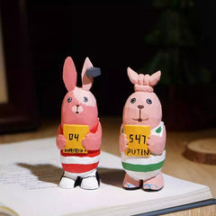 usavich wooden figure set with kirenenko and putin