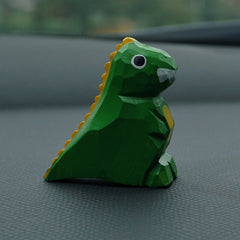 Cute Svn Futures Dinosaur Car Ornament Hand-Painted