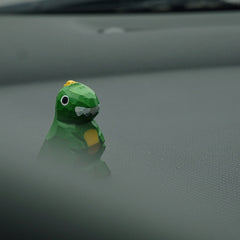 Cute Svn Futures Dinosaur Car Ornament Hand-Painted